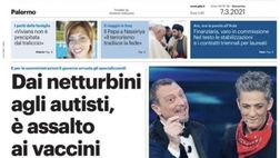 Prima Pagina, Giornale di Sicilia: “Dai netturbini agli autisti, è assalto ai vaccini”