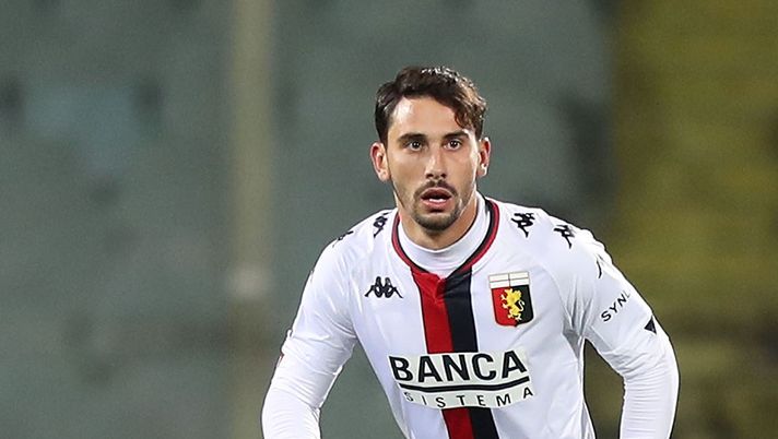 FLORENCE, ITALY - DECEMBER 07: Edoardo Goldaniga of Genoa CFC in action during the Serie A match between ACF Fiorentina and Genoa CFC at Stadio Artemio Franchi on December 7, 2020 in Florence, Italy.  (Photo by Gabriele Maltinti/Getty Images) 