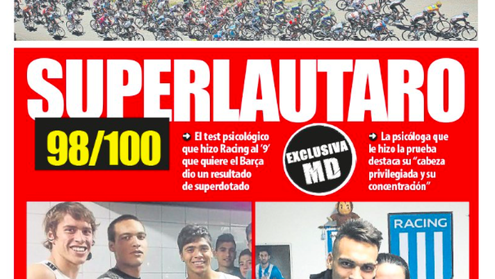 ? FOTO – Mundo Deportivo: “Sì, è SuperLautaro col test psicologico” - immagine 1