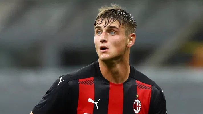 Lorenzo Colombo, attaccante del Milan (credits: GETTY Images)