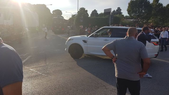 Paolo Maldini arriva al Manuzzi di Cesena, foto PianetaMilan.it 