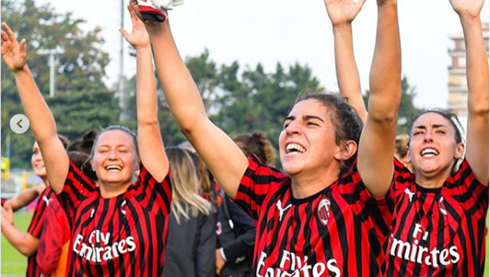 Il Milan Femminile, @acmilan 