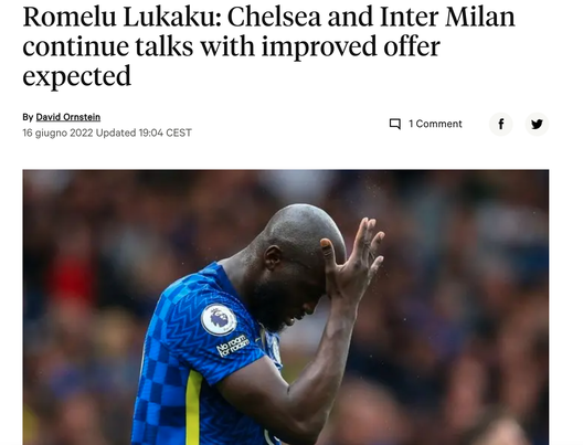 The Athletic – Lukaku, non c’è problema di soldi Inter-Chelsea. I Blues vogliono contropartite- immagine 2