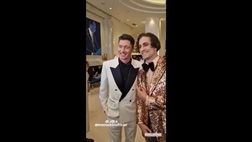 VIDEO / Che ci fa Damiano dei Maneskin con Lewandowski?