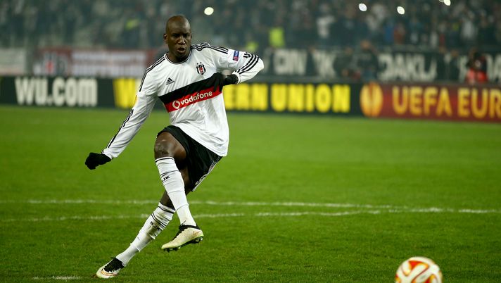 ISTANBUL, TURKEY - FEBRUARY 26: Demba Ba of Besiktas scores his penalty in the shoot out during the 2nd leg of the UEFA Europa League Round of 32 match between Besiktas and Liverpool at the Ataturk Olympic Stadium on February 26, 2015 in Istanbul, Turkey. (Photo by Richard Heathcote/Getty Images) ISTANBUL, TURKEY - FEBRUARY 26: Demba Ba of Besiktas scores his penalty in the shoot out during the 2nd leg of the UEFA Europa League Round of 32 match between Besiktas and Liverpool at the Ataturk Olympic Stadium on February 26, 2015 in Istanbul, Turkey. (Photo by Richard Heathcote/Getty Images)