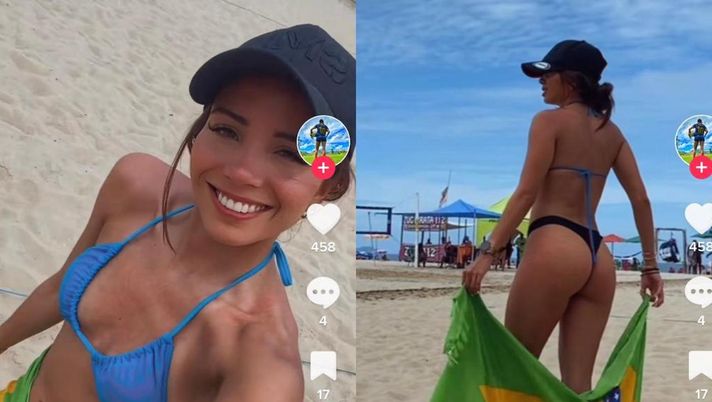 Tiktoker colombiana infiamma i social con il calcio: “Messi il mio preferito, Vidal è un…” - immagine 1