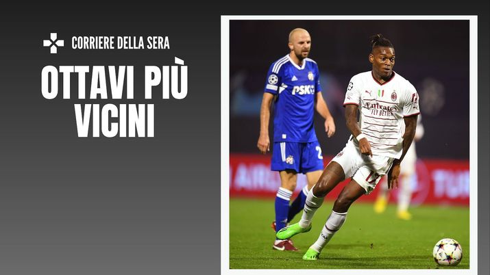 Rafael Leao AC Milan Dinamo Zagabria-Milan 0-4 Champions League 2022-2023