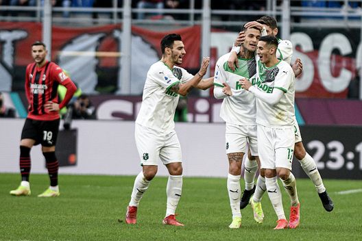 Milan Sassuolo (Getty Images) Milan Sassuolo