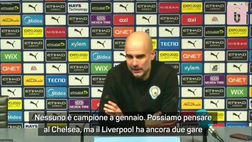 VIDEO Manchester City-Chelsea, Guardiola: “Premier non ancora vinta. Il Liverpool…”