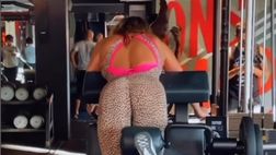 Fabiana Britto, l’allenamento è sexy: il lato B è in gran forma!