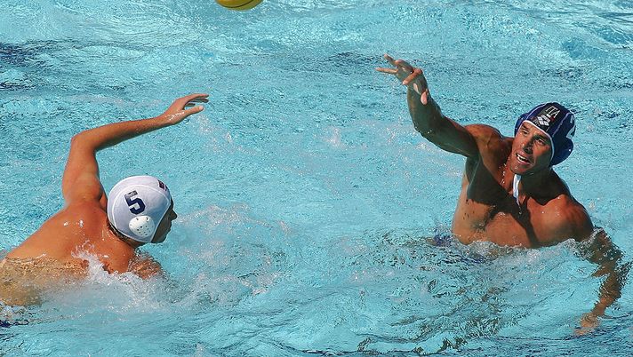 Postiglione nel Settebello alle Olimpiadi 2004 di Atene 