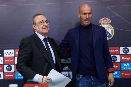 Real Madrid Florentino Perez Zidane (getty images) Real Madrid Florentino Perez Zidane (getty images)