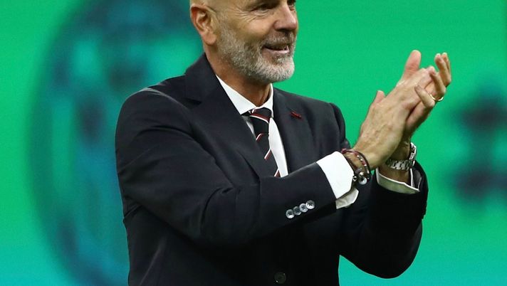 Stefano Pioli (allenatore AC Milan): la sua soddisfazione per la vittoria nel derby di Milano contro l'Inter (Getty Images) 