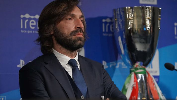 during a Juventus Press Conference ahead of the Italian PS5 Supercup match between Juventus and SSC Napoli at Mapei Stadium - Citta' del Tricolore on January 19, 2021 in Reggio nell'Emilia, Italy. Pirlo: “Ricaduta per Demiral: deve fermarsi ora! Ho scelto tra Szczesny e Buffon” - immagine 1