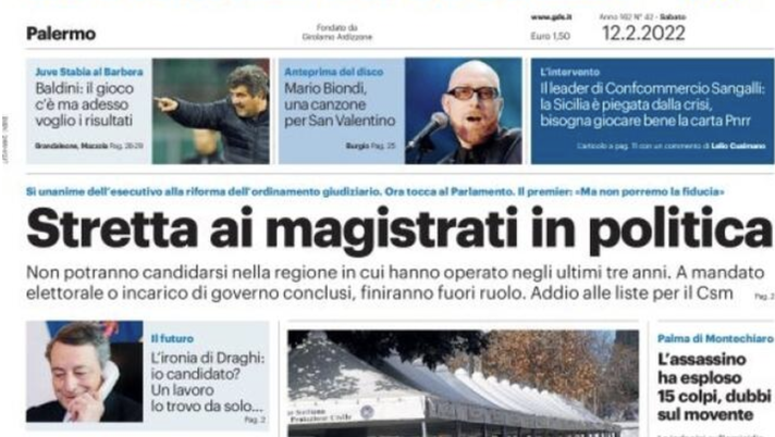 prima pagina
