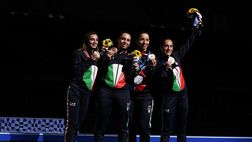 Olimpiadi, bronzo per la spada femminile di Fiamingo, Isola, Santuccio e Navarria