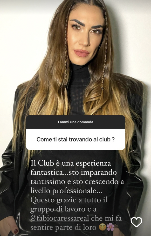 Melissa Satta: “Il Club? Esperienza fantastica, sto crescendo professionalmente”- immagine 1