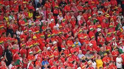 Clamoroso: per la prima volta nessun arresto per gli ultras inglesi e gallesi…