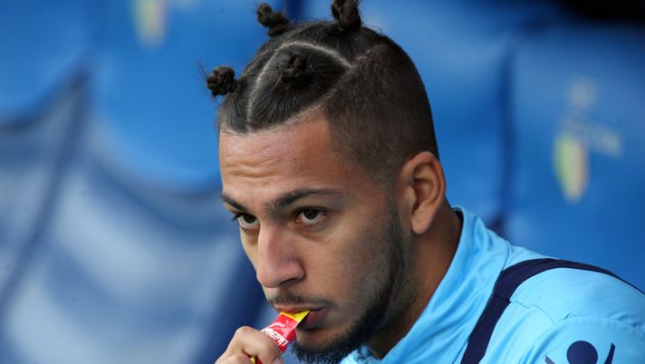 Il giocatore della Lazio, Kishna  Il giocatore della Lazio, Kishna