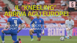 VIDEO Il “kneeling” a Euro 2020: perché gli atleti si inginocchiano prima delle gare