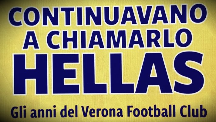 “Continuavano a chiamarlo Hellas”, oggi la presentazione “Continuavano a chiamarlo Hellas”, oggi la presentazione