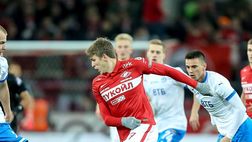 Mosca, Napoli vedi che Spartak: da 0-2 al pari nei minuti finali del derby