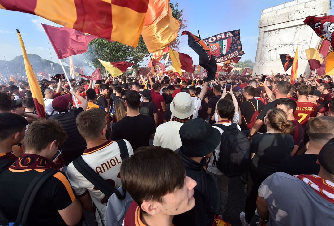 Roma-Feyenoord, all’Olimpico oltre 50mila tifosi – FOTO GALLERY- immagine 1
