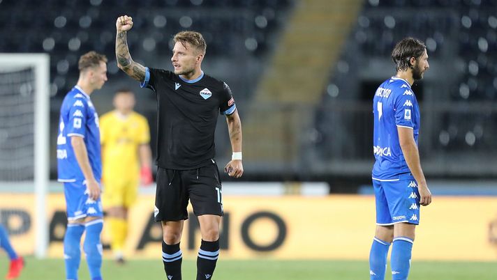 Ciro Immobile contro l'Empoli Ciro Immobile contro l'Empoli