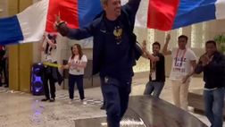 Francia, che festa in albergo: Griezmann scatenato (VIDEO)