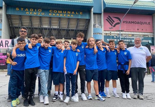 FOTO i ragazzi della scuola calcio Team Calcio ospite del Palermo allo stadio “Barbera”- immagine 2