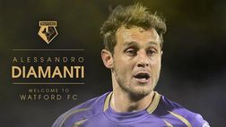Il Watford ufficializza Alessandro Diamanti