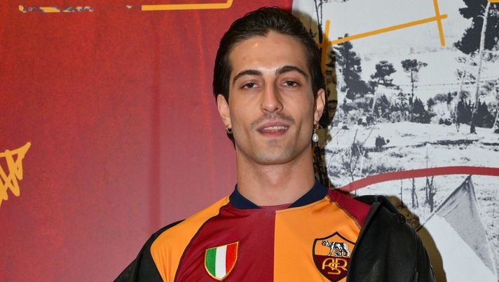 Getty Images Roma, gli ospiti all’Olimpico: ci sono Damiano dei Maneskin, Manolas e Boniek - immagine 1