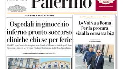 Prima Pagina, La Repubblica-Palermo: “Rosanero sconfitti. E per il Catania fallimento”