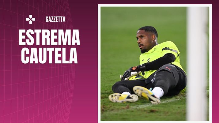 Mike Maignan AC Milan allenamento Dubai