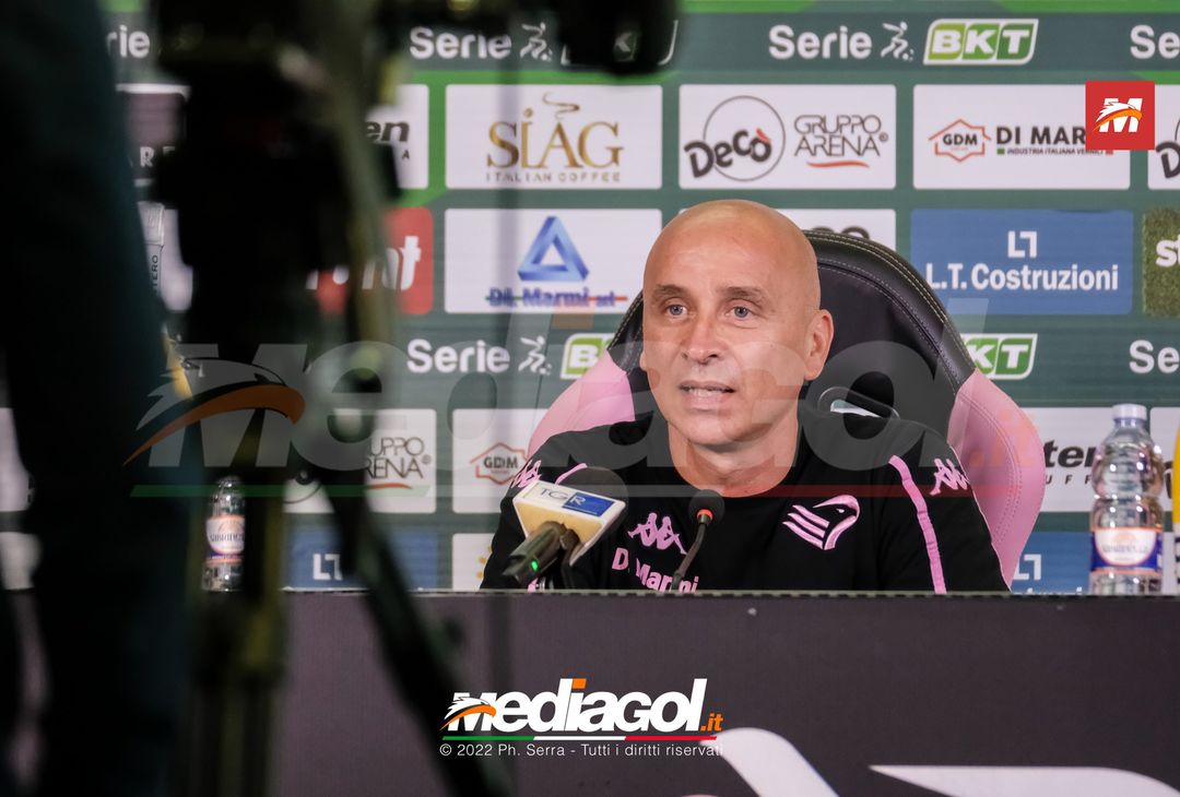 FOTO PALERMO, verso il Pisa: la conferenza di mister Corini (Gallery) - immagine 16