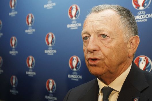 Jean-Michel Aulas, presidente dell'OL 