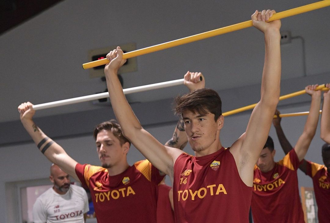 Trigoria, palestra per chi ha giocato ieri. Karsdorp in campo – FOTO GALLERY - immagine 53