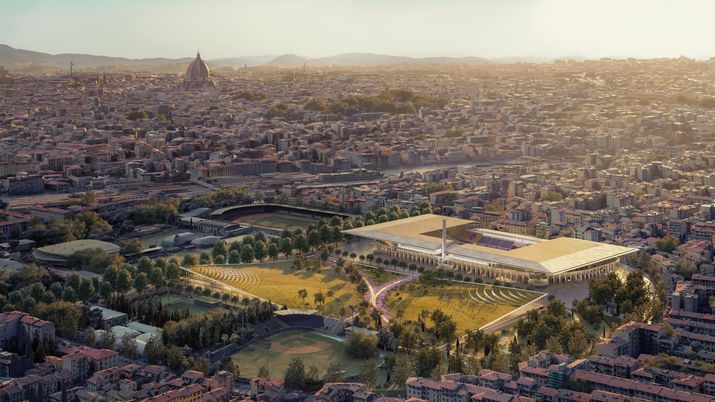 Nuovo Franchi: le tappe principali del restyling dello stadio viola - immagine 1