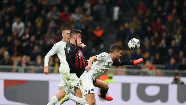 gol Giroud AC Milan Milan-Spezia 2-1 Serie A 2022-2023