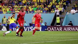 Casemiro sfonda nel finale e il Brasile supera la Svizzera e va agli ottavi