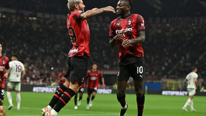 Serie A Leao Theo Hernandez 2023-24 Giocatori AC Milan News