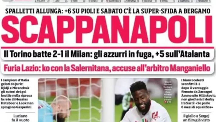 IL NAPOLI SUI MEDIA – Le prime pagine dei giornali di oggi 31 ottobre 2022 IL NAPOLI SUI MEDIA – Le prime pagine dei giornali di oggi 31 ottobre 2022 - immagine 1