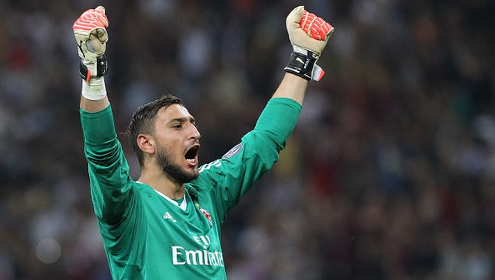 Gigio Donnarumma, portiere del Milan (GETTY Images) Gigio Donnarumma, portiere del Milan