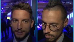 Le rivali / Mertens: “Napoli-Juve? Gare che vuoi giocare”. Hamsik: “Mi godo la classifica”