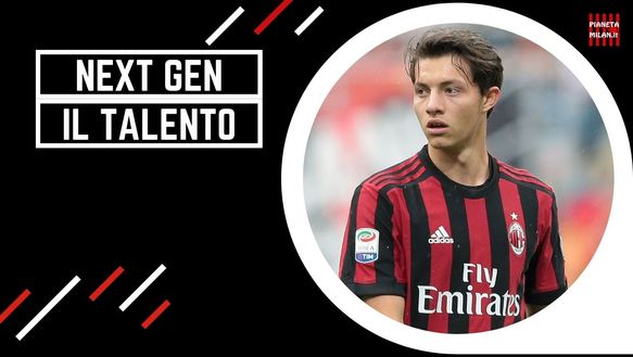 Emanuele Torrasi, centrocampista del Milan Primavera e Prima Squadra