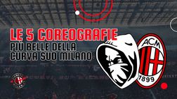 Curva Sud Milan, le 5 coreografie più belle del 2023