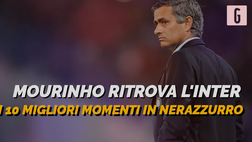 VIDEO Roma-Inter, Mourinho sfida il passato: le manette, la corsa sotto la curva e…