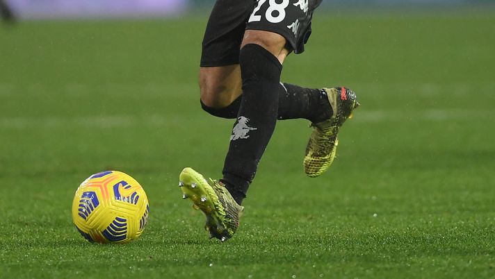 BENEVENTO, ITALY - JANUARY 09: Pasquale Schiattarella of Benevento Calcio during the Serie A match between Benevento Calcio and Atalanta BC at Stadio Ciro Vigorito on January 09, 2021 in Benevento, Italy. Sporting stadiums around Italy remain under strict restrictions due to the Coronavirus Pandemic as Government social distancing laws prohibit fans inside venues resulting in games being played behind closed doors. (Photo by Francesco Pecoraro/Getty Images) 