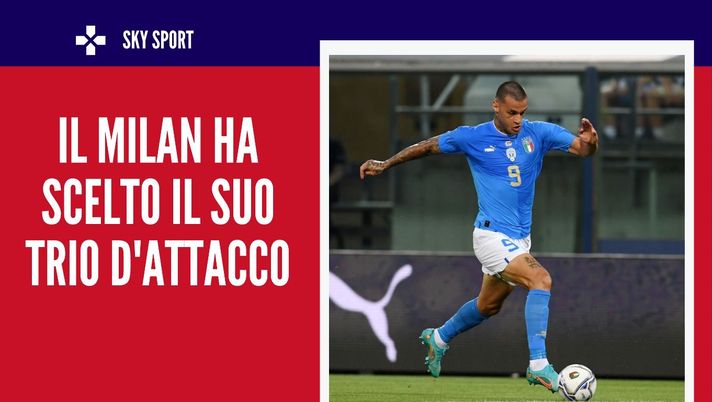 Gianluca Scamacca, attaccante del Sassuolo, obiettivo di calciomercato del Milan