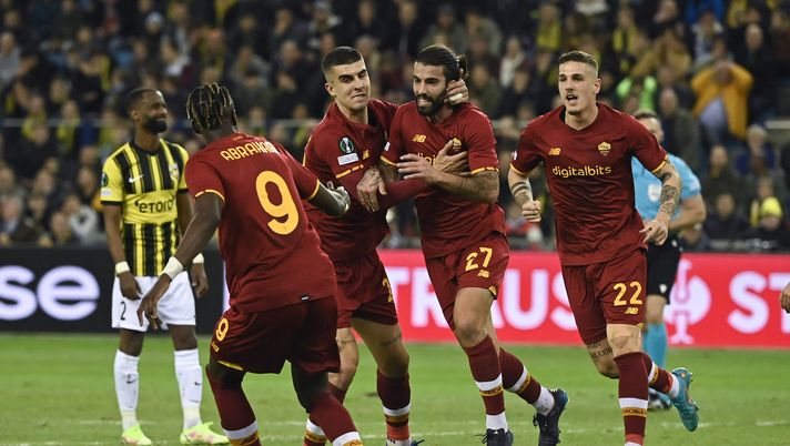 Vitesse-Roma 0-1 Conference League Sérgio Oliveira